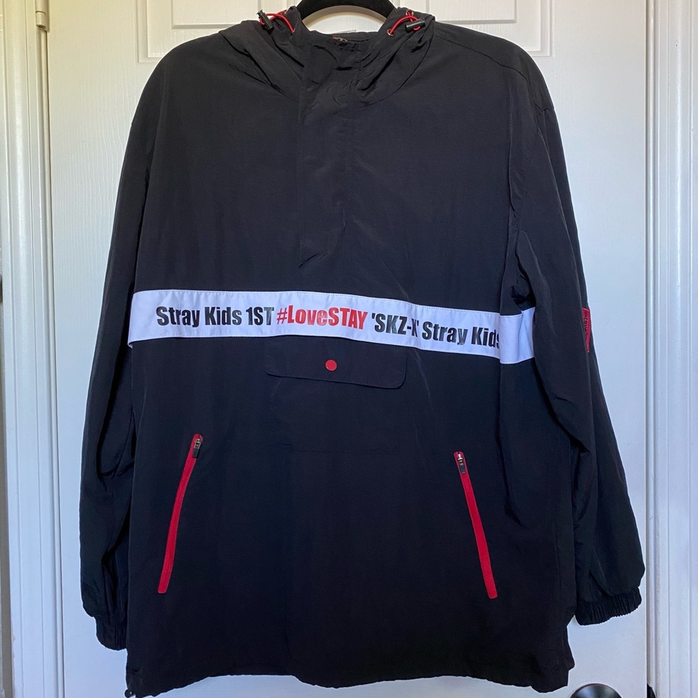 Stray Kids Anorak Jacket—Official #LOVESTAY SKZ-X Fanmeeting Merch